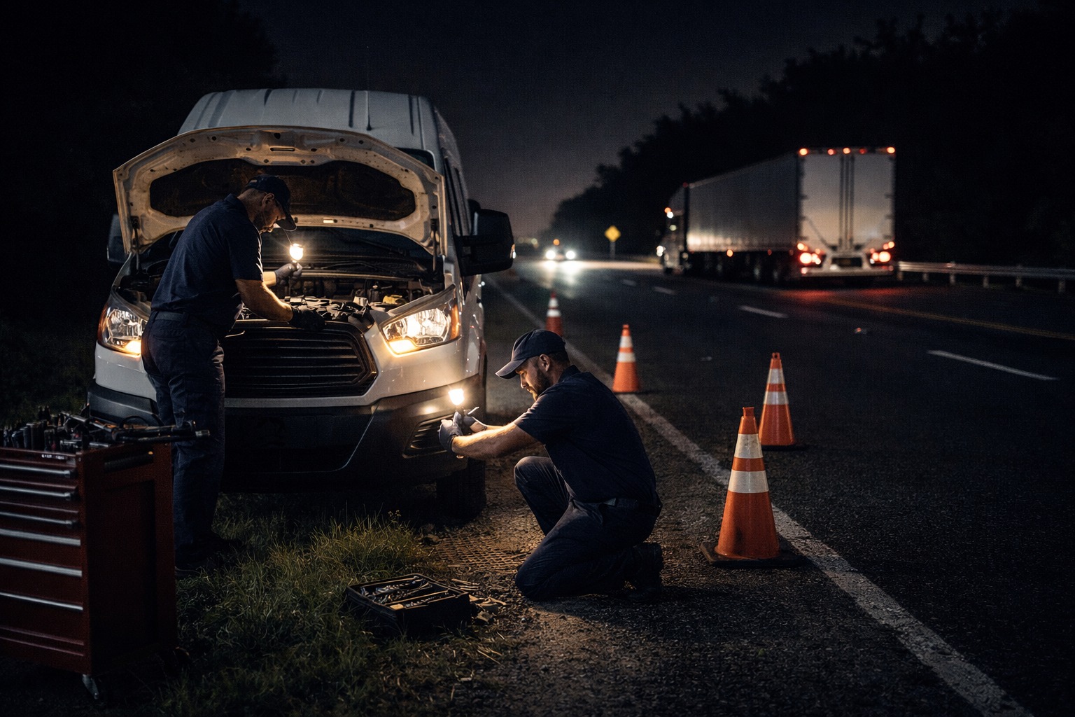 Night shift fleet maintenance 2